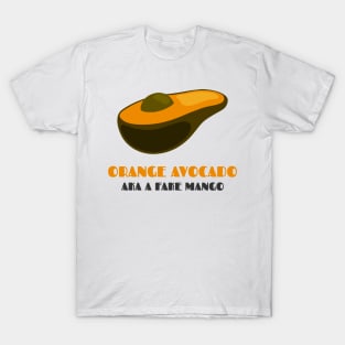 Orange Avocado: a Fake Mango T-Shirt